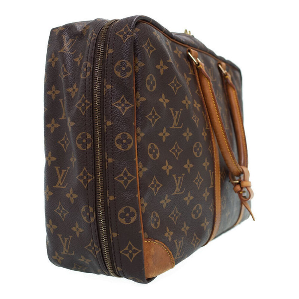 Louis Vuitton Brown Sirius Bag Monogram Boston Leather